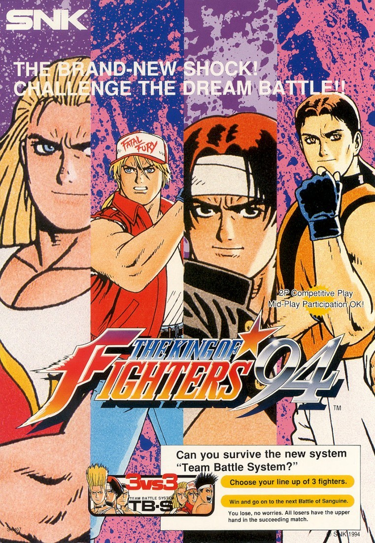 Capa do jogo The King of Fighters 94