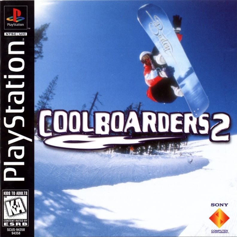 Capa do jogo Cool Boarders 2