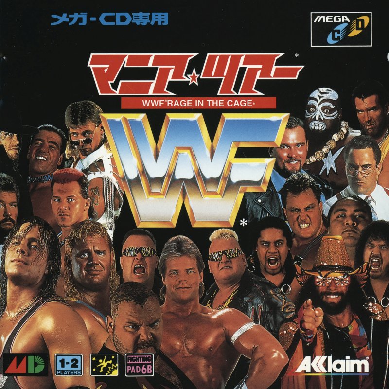 Capa do jogo WWF Rage in the Cage