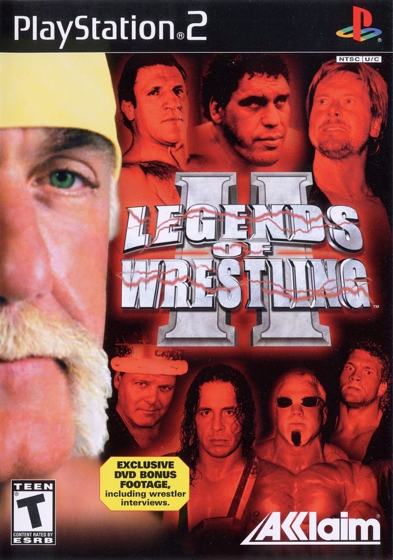 Capa do jogo Legends of Wrestling II