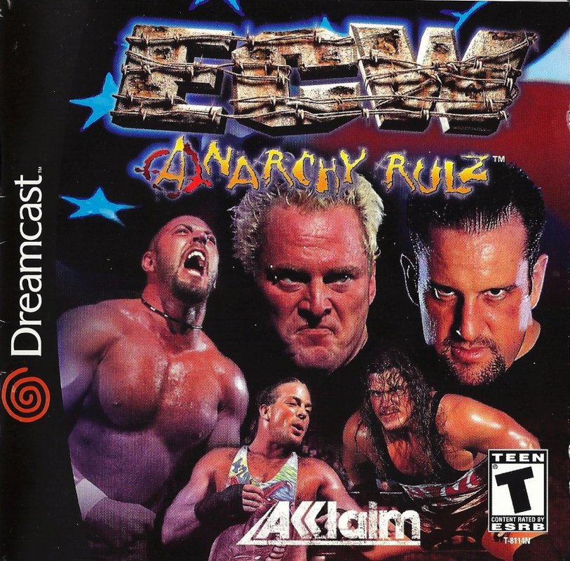 Capa do jogo ECW Anarchy Rulz