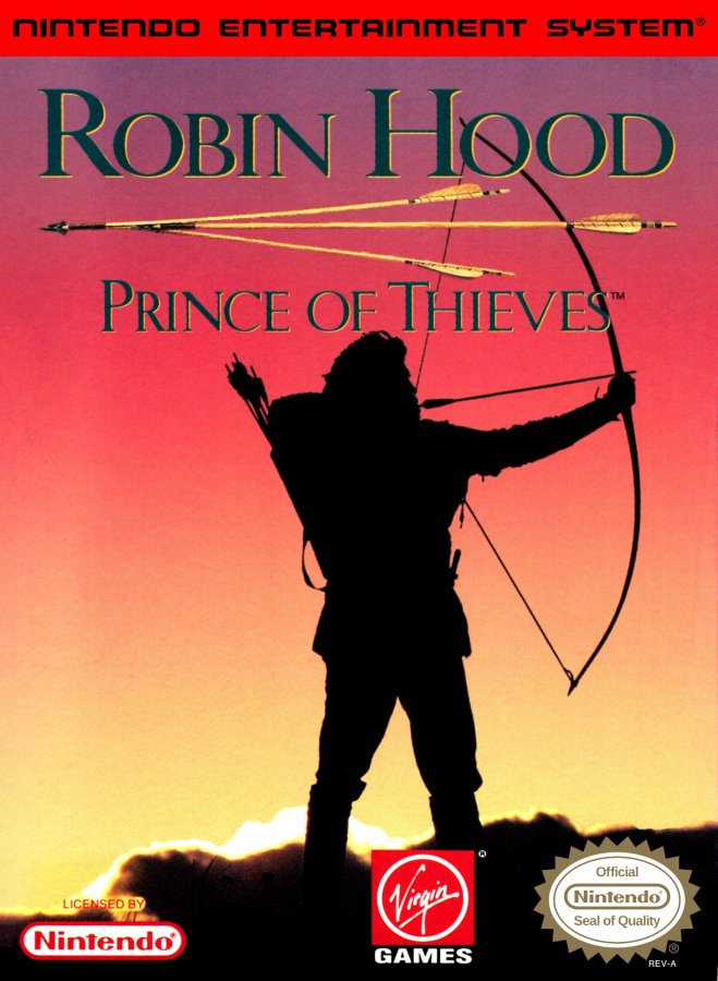 Capa do jogo Robin Hood: Prince of Thieves