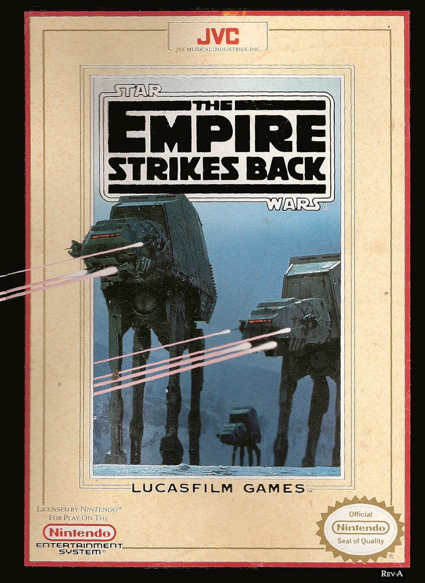 Capa do jogo Star Wars: The Empire Strikes Back