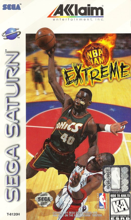 Capa do jogo NBA Jam Extreme