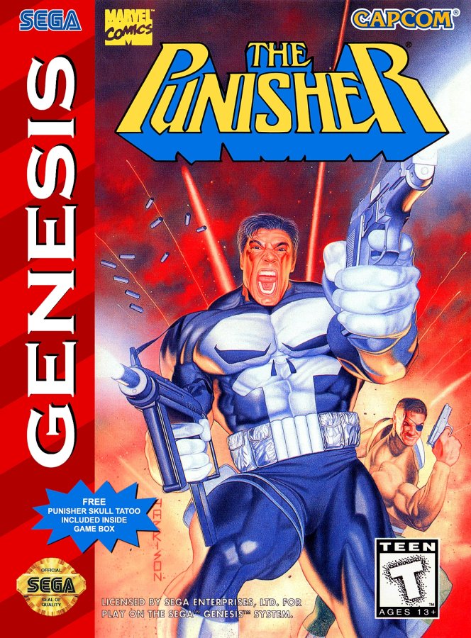 Capa do jogo The Punisher