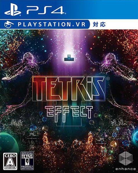 Capa do jogo Tetris Effect