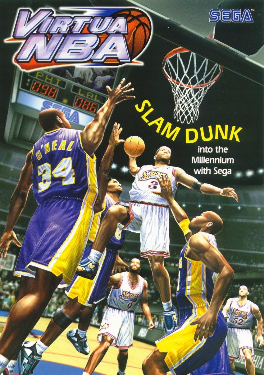 Capa do jogo Virtua NBA