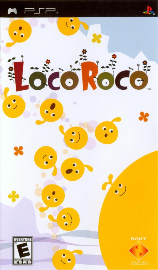 Capa do jogo LocoRoco