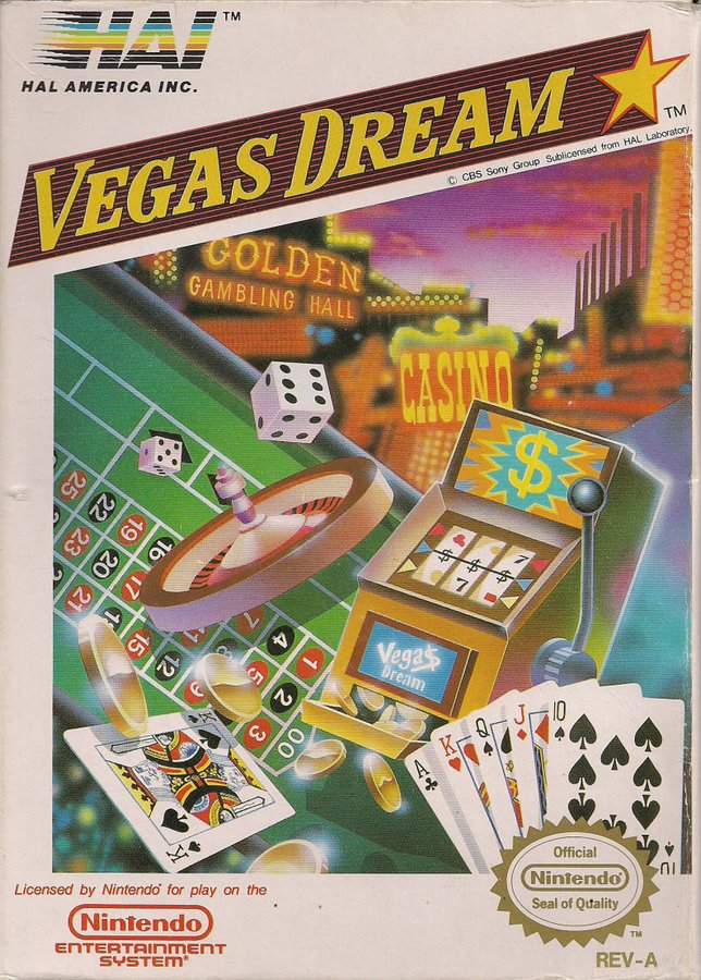 Capa do jogo Vegas Dream