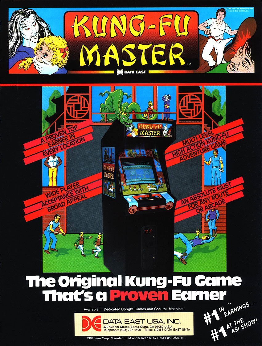 Capa do jogo Kung-Fu Master