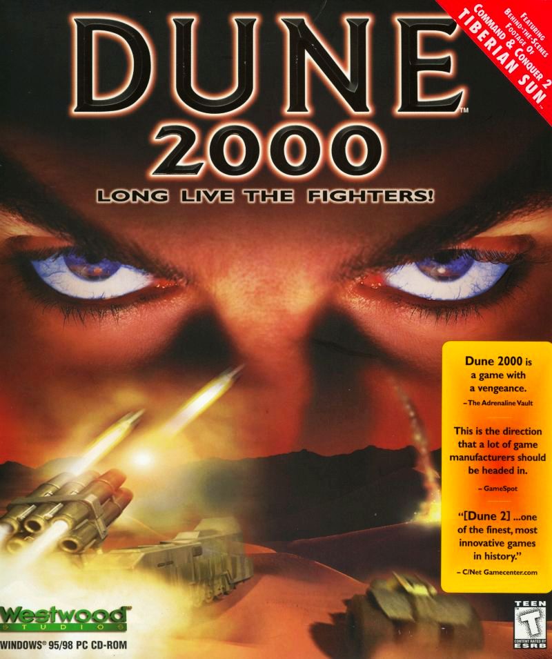 Capa do jogo Dune 2000