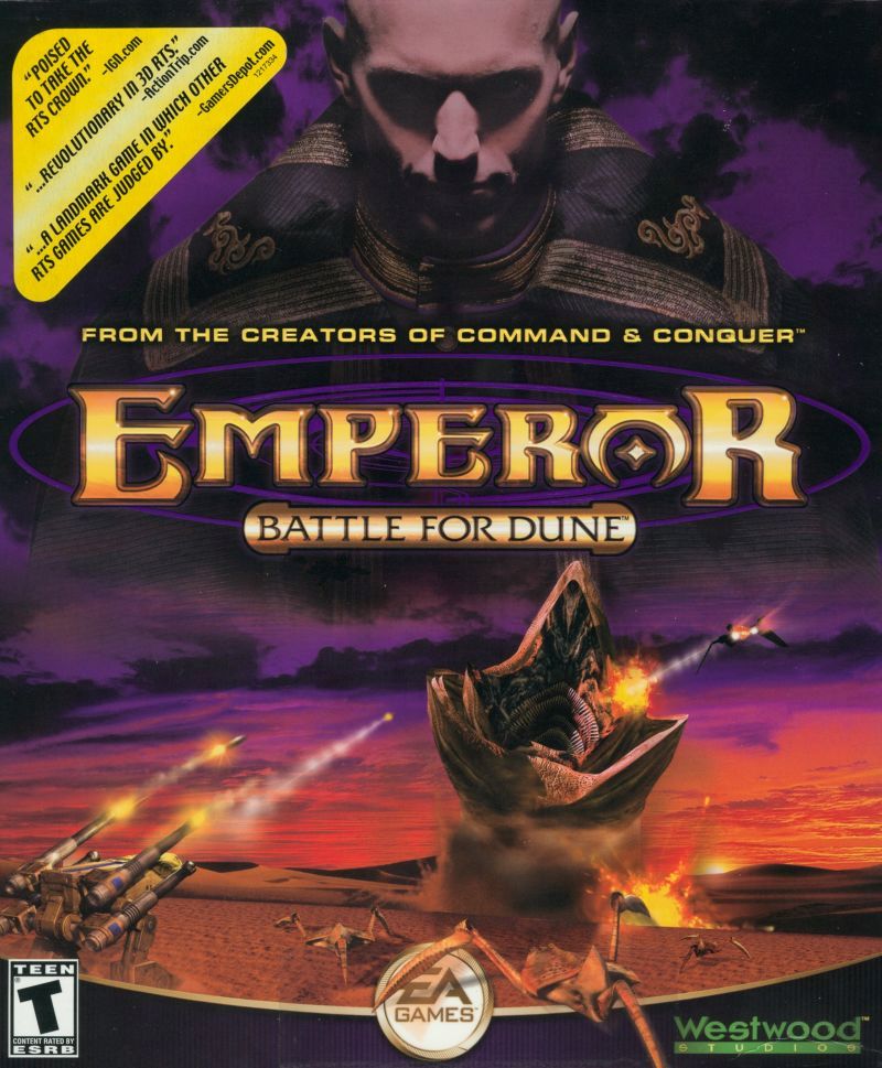 Capa do jogo Emperor: Battle for Dune