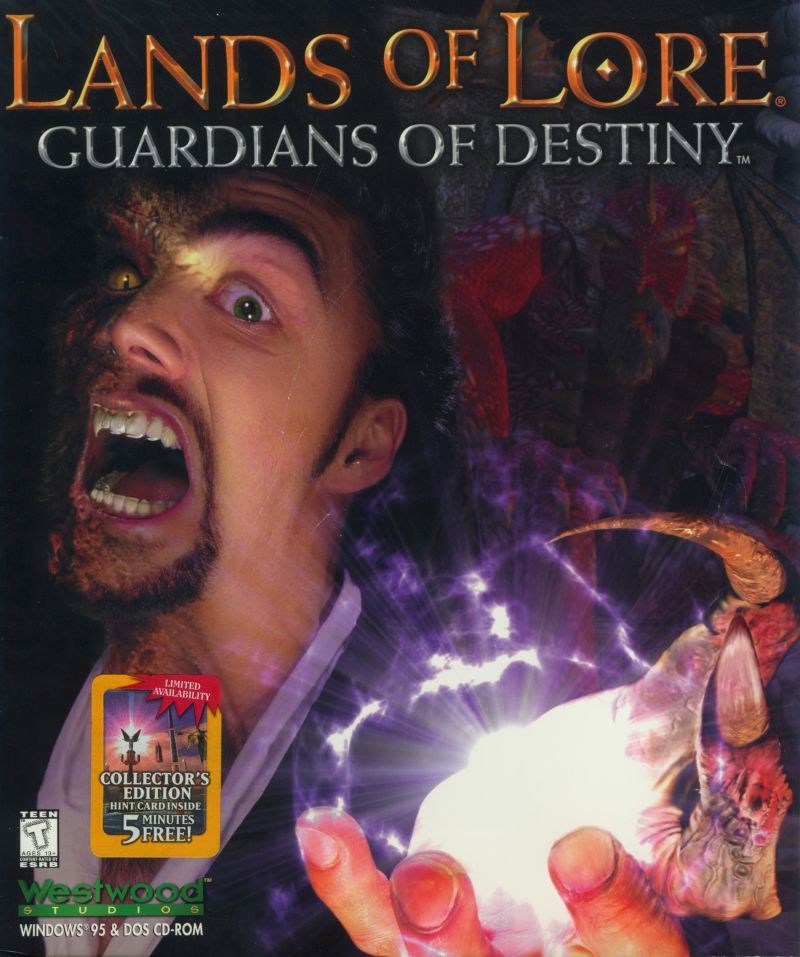 Capa do jogo Lands of Lore: Guardians of Destiny