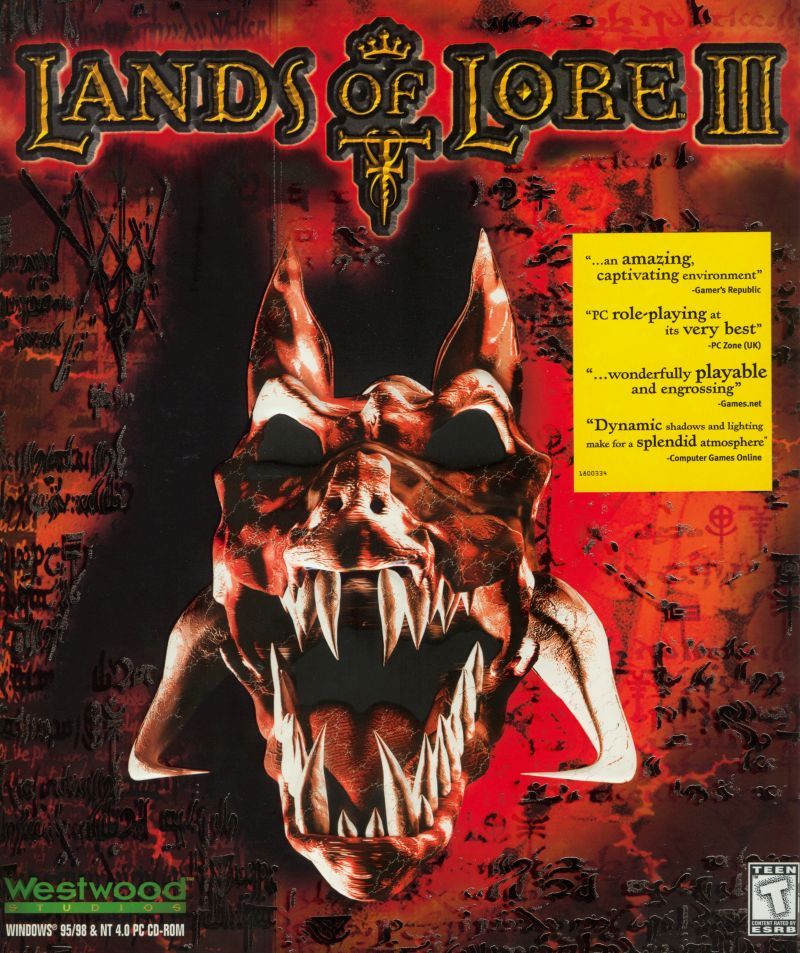 Capa do jogo Lands of Lore III