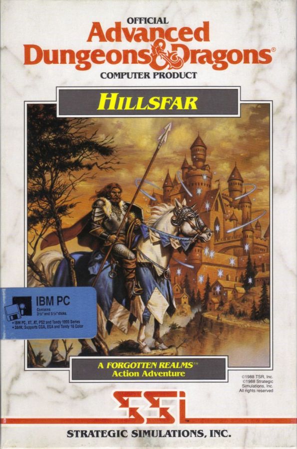 Capa do jogo Hillsfar