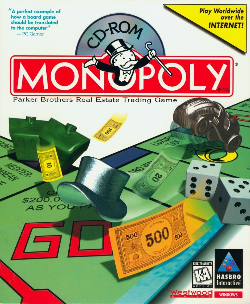 Capa do jogo Monopoly