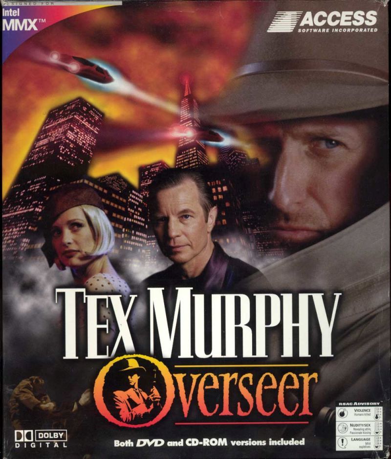 Capa do jogo Tex Murphy: Overseer