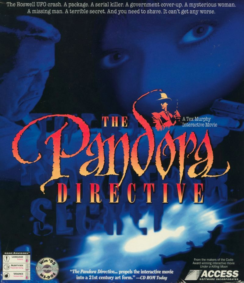 Capa do jogo The Pandora Directive