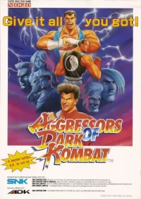 Capa de Aggressors of Dark Kombat