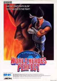 Capa de World Heroes Perfect