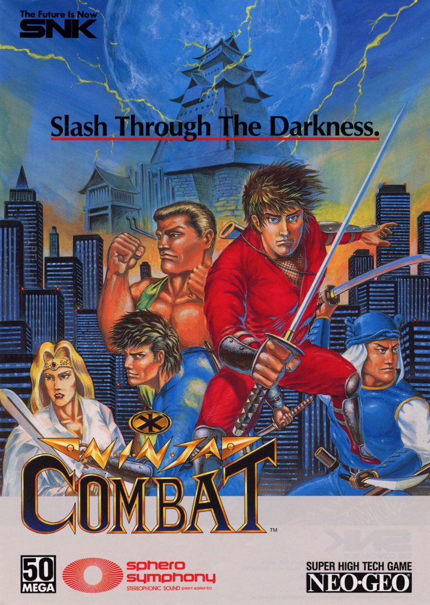 Capa do jogo Ninja Combat