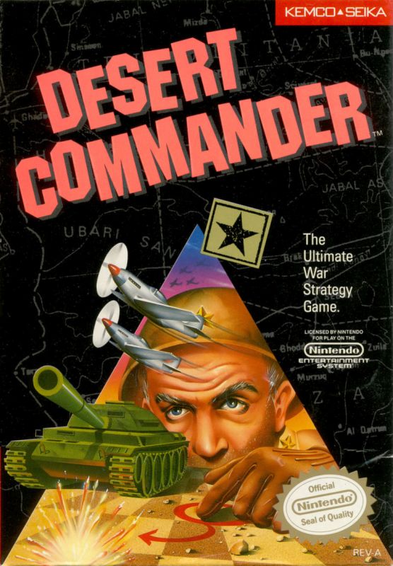 Capa do jogo Desert Commander