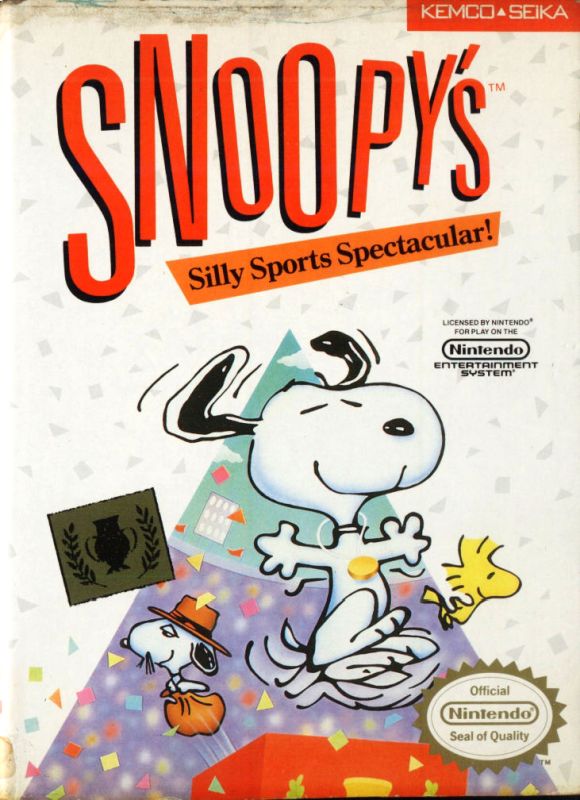 Capa do jogo Snoopys Silly Sports Spectacular