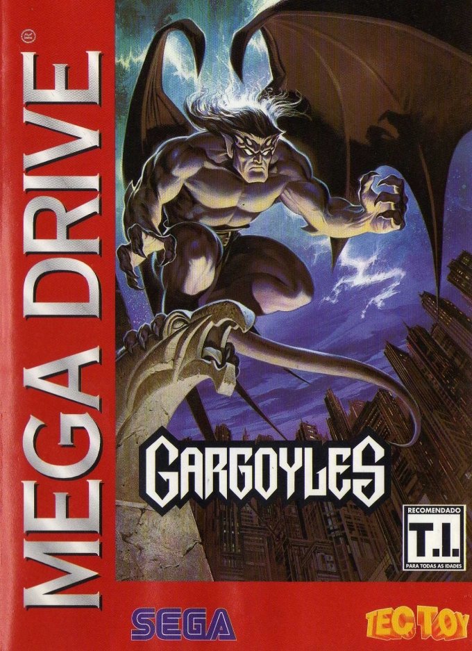 Capa do jogo Gargoyles