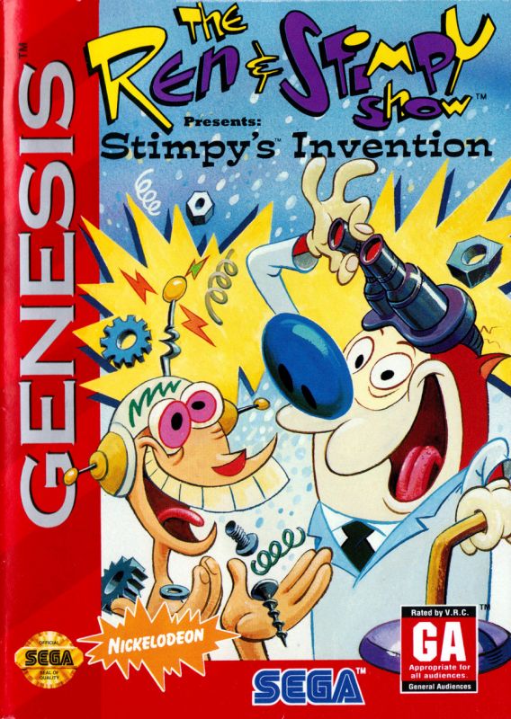 Capa do jogo The Ren & Stimpy Show: Stimpys Invention