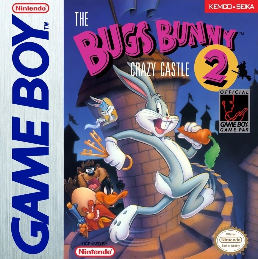 Capa do jogo The Bugs Bunny Crazy Castle 2