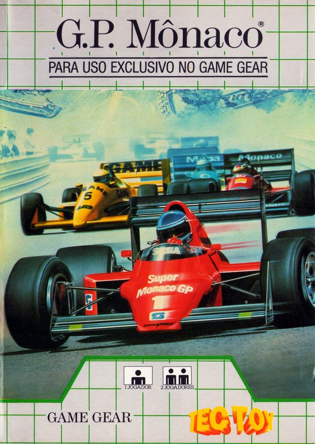 Capa do jogo Super Monaco GP
