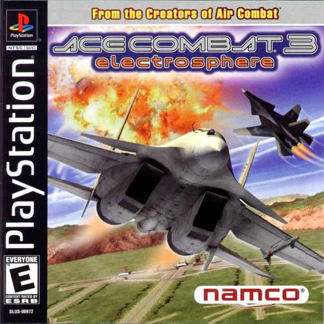 Capa do jogo Ace Combat 3: Electrosphere