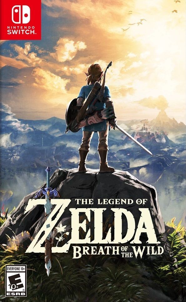 Capa do jogo The Legend of Zelda: Breath of the Wild
