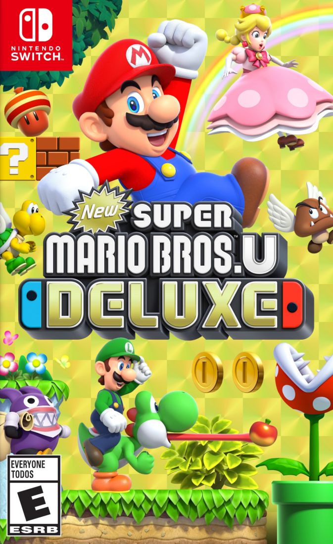 Capa do jogo New Super Mario Bros. U Deluxe