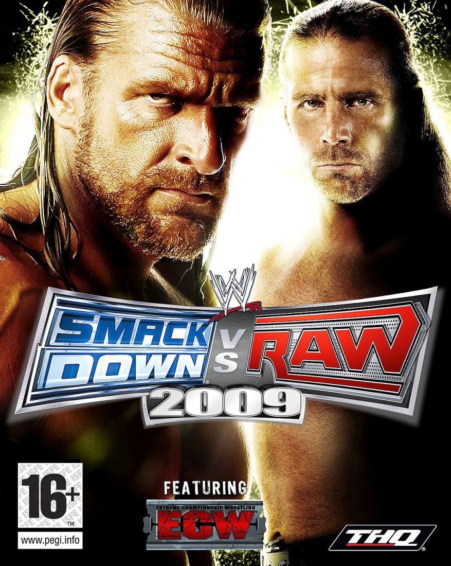 Capa do jogo WWE SmackDown vs. Raw 2009