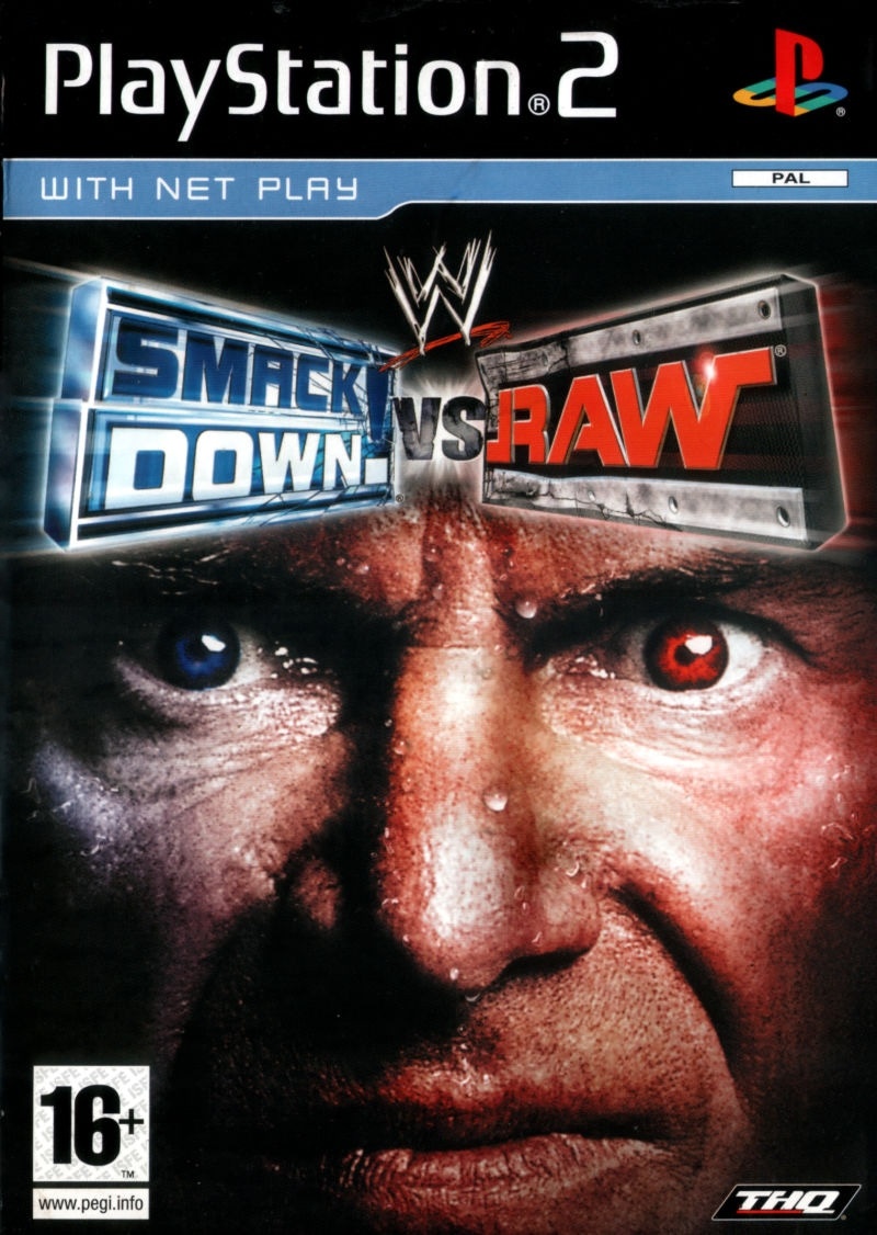 Capa do jogo WWE SmackDown! vs. Raw