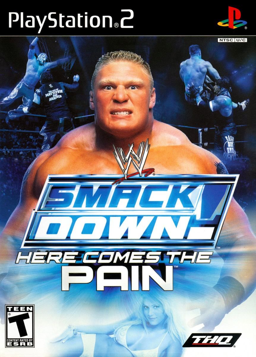 Capa do jogo WWE SmackDown! Here Comes the Pain