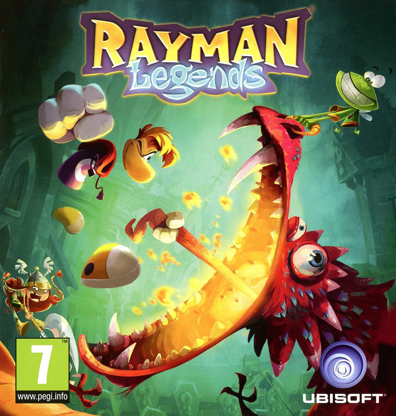Capa do jogo Rayman Legends