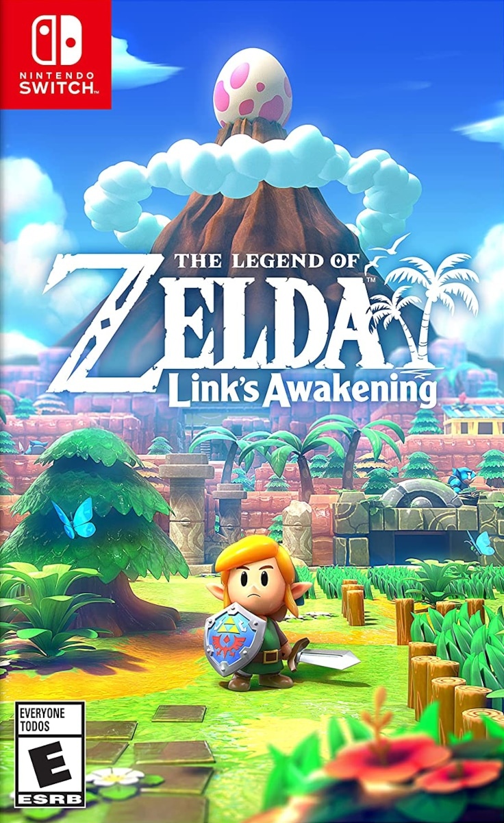 Capa do jogo The Legend of Zelda: Link’s Awakening