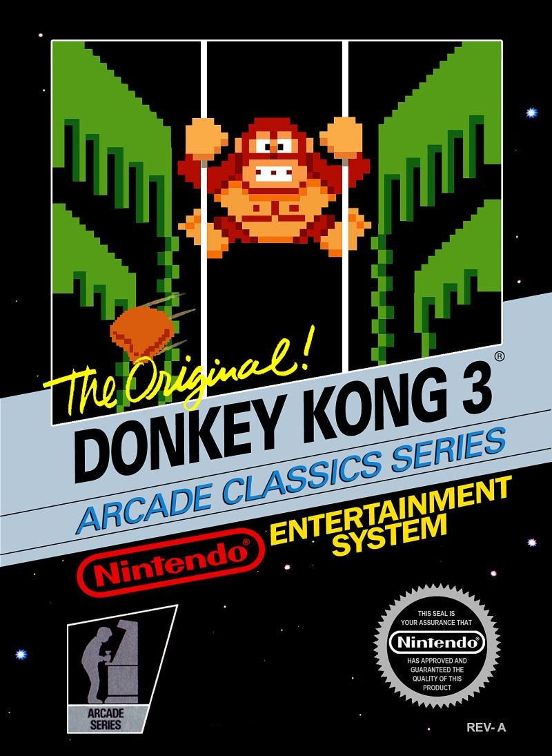 Capa do jogo Donkey Kong 3