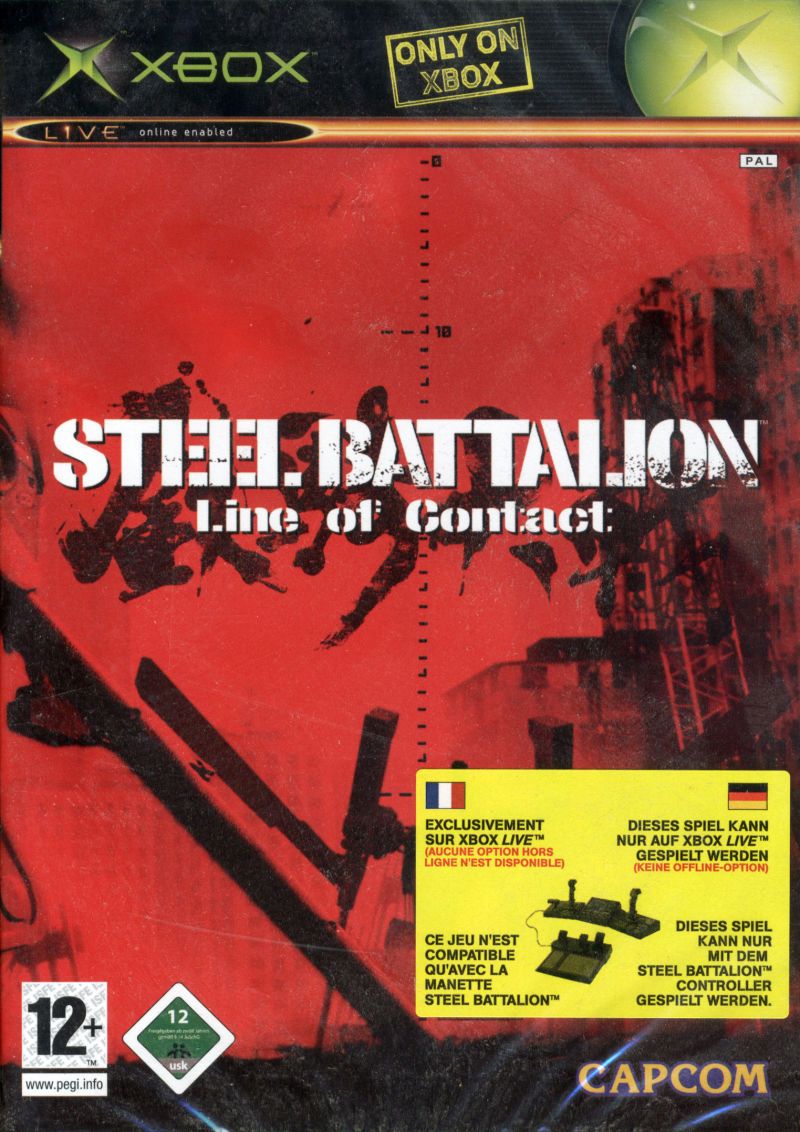 Capa do jogo Steel Battalion: Line of Contact