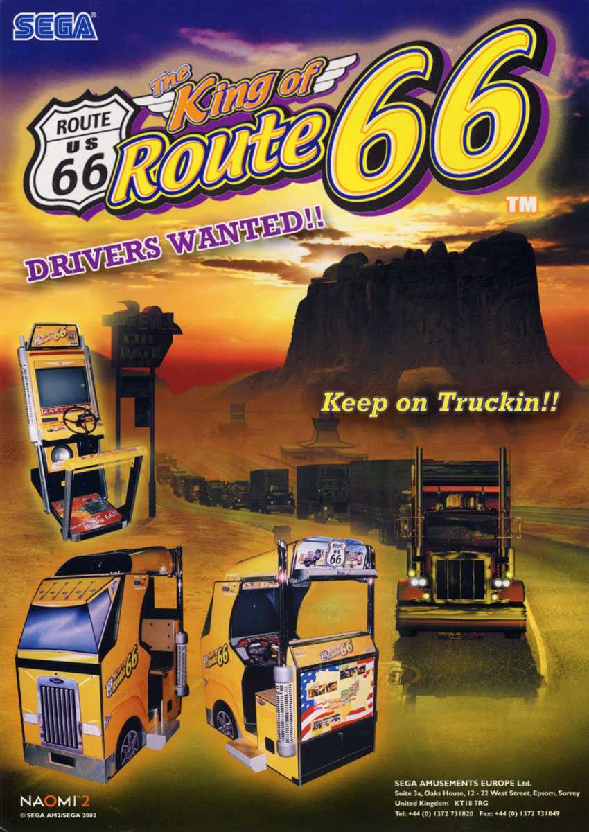 Capa do jogo The King of Route 66