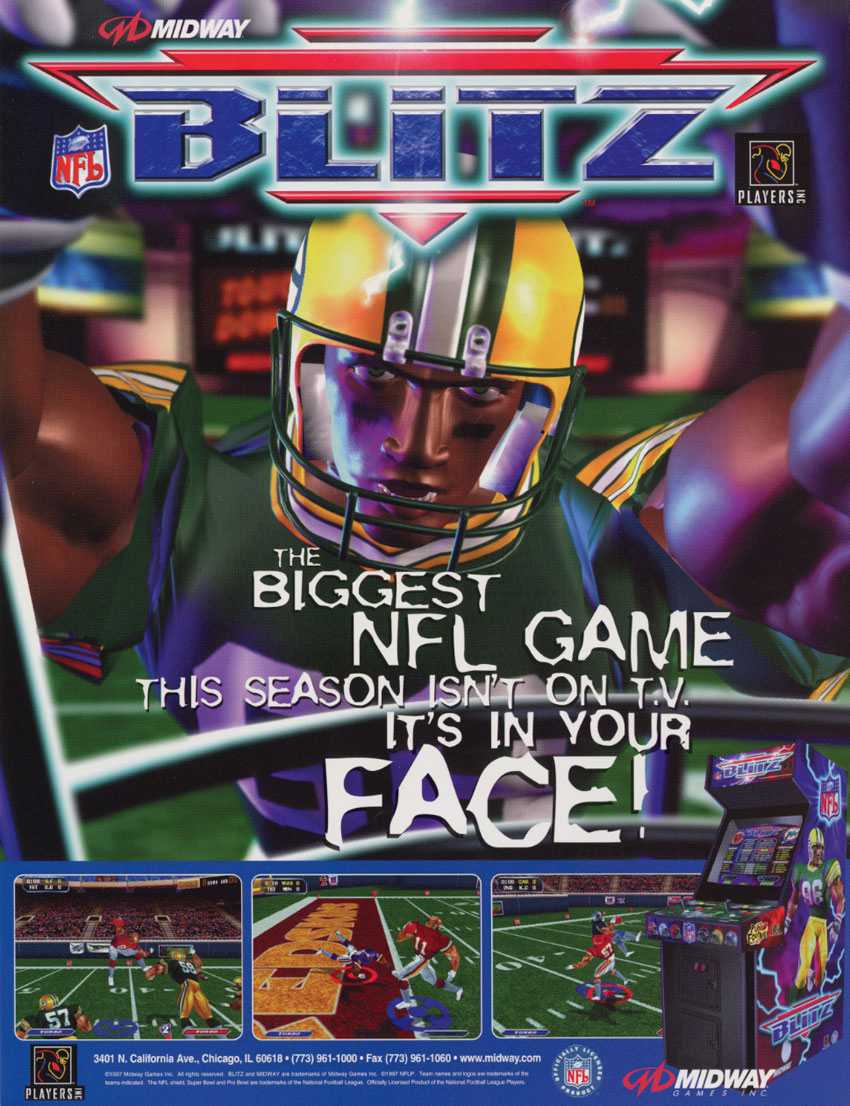 Capa do jogo NFL Blitz