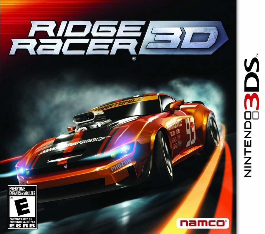 Capa do jogo Ridge Racer 3D