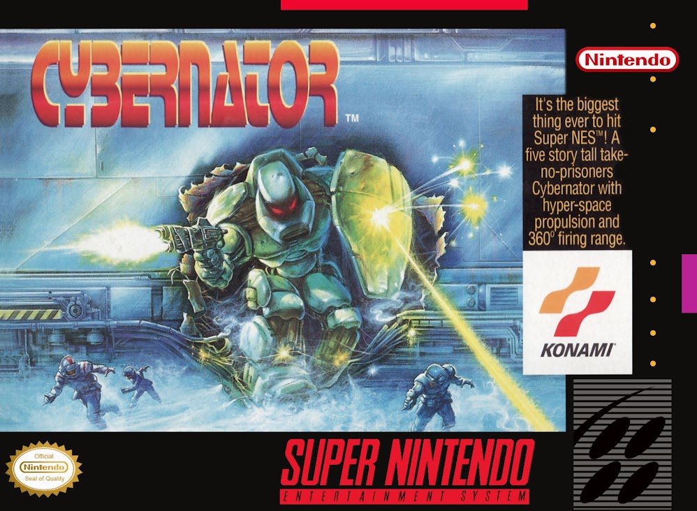 Capa do jogo Cybernator
