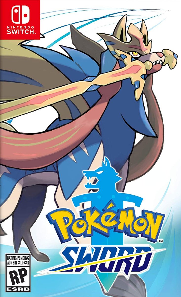 Capa do jogo Pokémon Sword