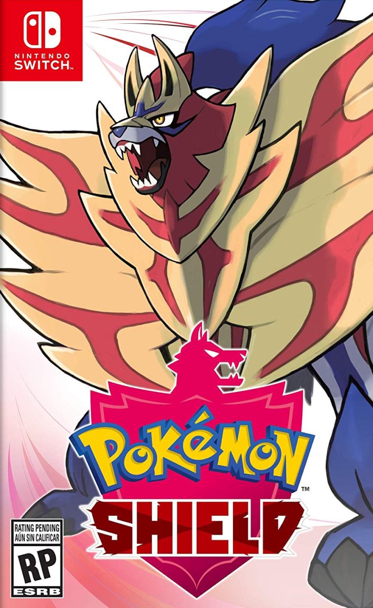 Capa do jogo Pokémon Shield