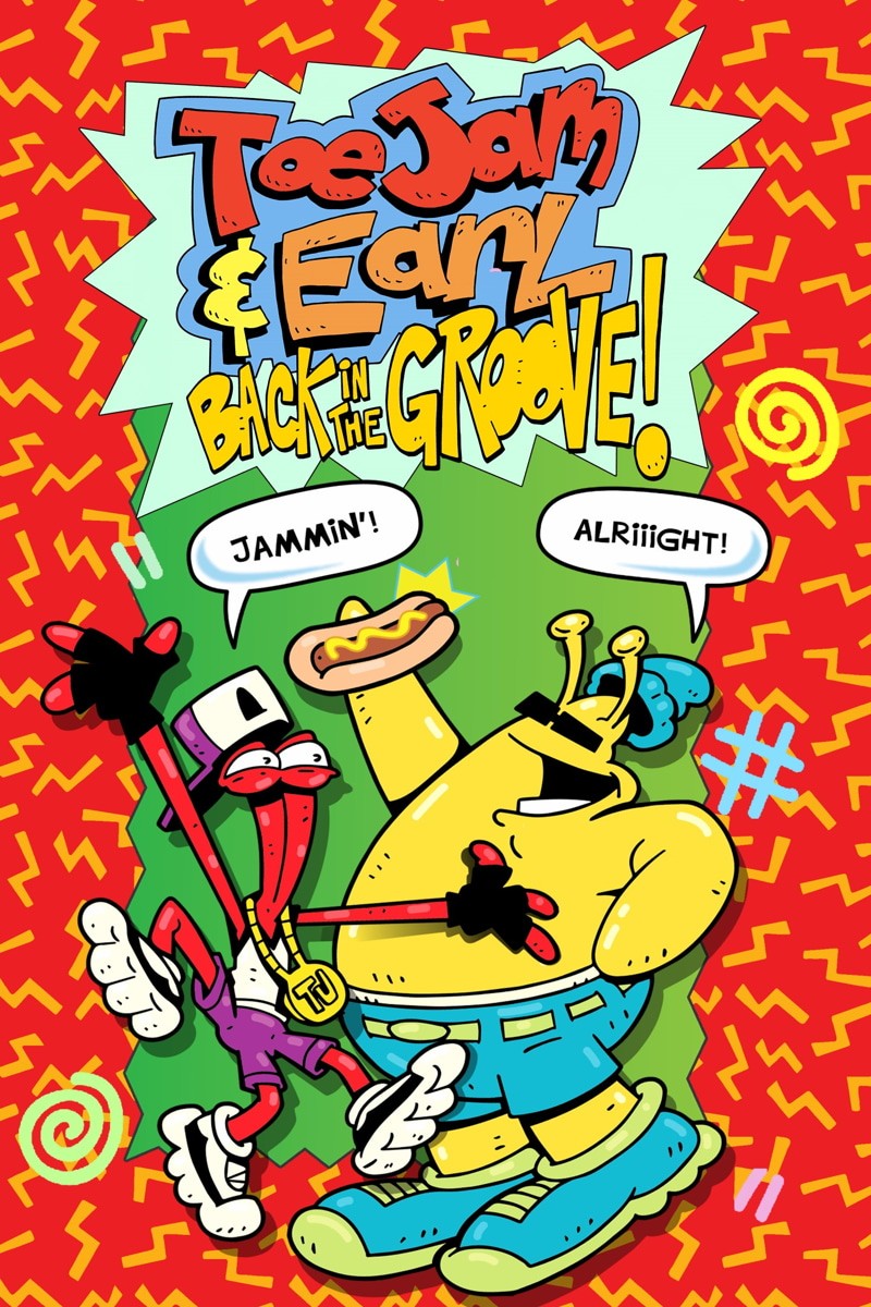 Capa do jogo ToeJam & Earl: Back in the Groove