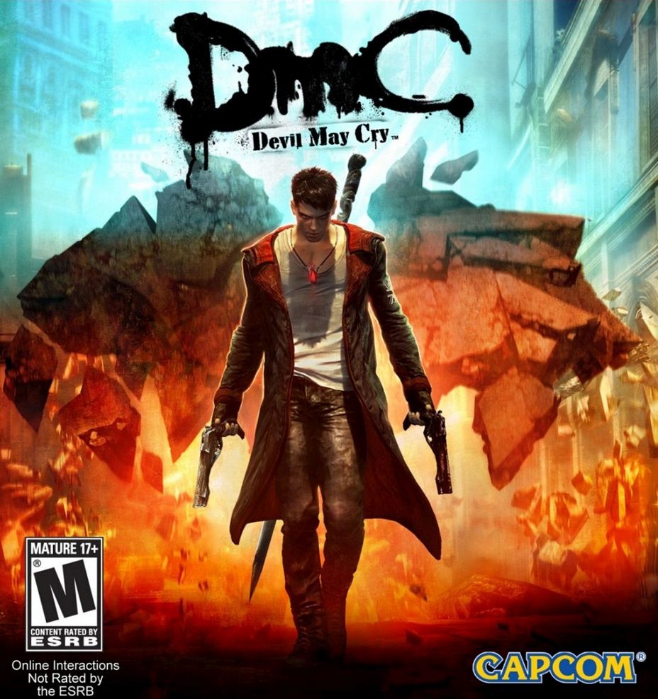Capa do jogo DmC: Devil May Cry