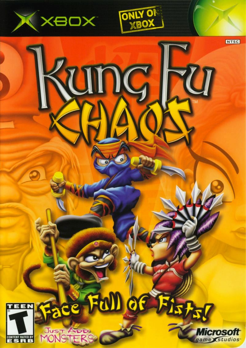 Capa do jogo Kung Fu Chaos